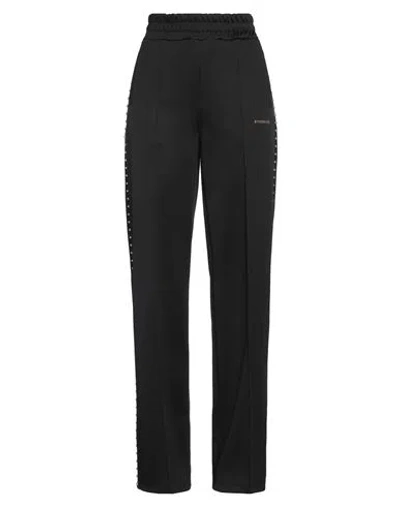 Pinko Woman Pants Black Size S Polyester, Cotton