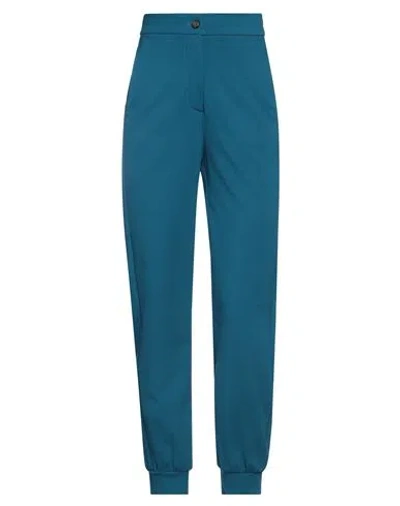 Pinko Woman Pants Blue Size 2 Viscose, Polyamide, Elastane