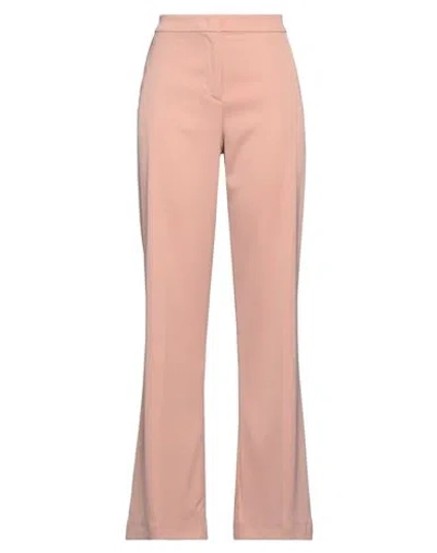 Pinko Woman Pants Blush Size 10 Polyester, Elastane