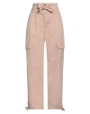 Pinko Wide-leg Cargo Trousers In Pink