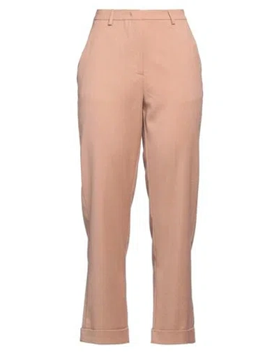 Pinko Woman Pants Blush Size 4 Wool, Polyester, Viscose, Elastane