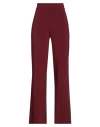Pinko Woman Pants Burgundy Size 8 Polyamide, Viscose, Elastane In Red