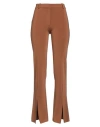 Pinko Woman Pants Camel Size 10 Viscose, Polyamide, Elastane In Beige
