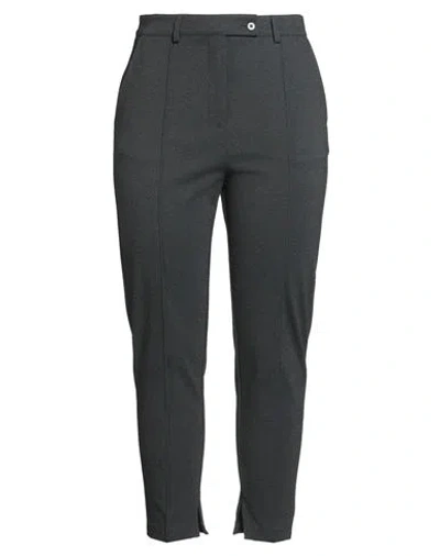Pinko Woman Pants Charcoal Size 10 Viscose, Nylon, Elastane In Gray