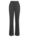 Pinko Woman Pants Charcoal Size 12 Viscose, Nylon, Elastane In Gray