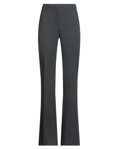 Pinko Woman Pants Charcoal Size 8 Viscose, Polyamide, Elastane In Gray