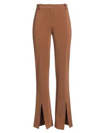 Pinko Woman Pants Chocolate Brown Size 4 Polyimide, Viscose, Elastane