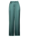 Pinko Woman Pants Dark Green Size 10 Acetate, Polyester