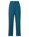 Pinko Woman Pants Deep Teal Size 8 Viscose, Polyamide, Elastane In Green