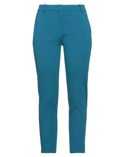 Pinko Woman Pants Deep Teal Size 8 Viscose, Polyamide, Elastane In Green