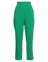 Pinko Woman Pants Emerald Green Size 10 Polyester, Elastane