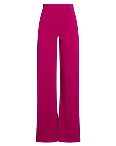 Pinko Woman Pants Fuchsia Size 0 Polyester, Elastane