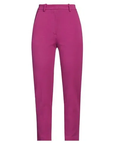 Pinko Woman Pants Fuchsia Size 0 Viscose, Polyamide, Elastane