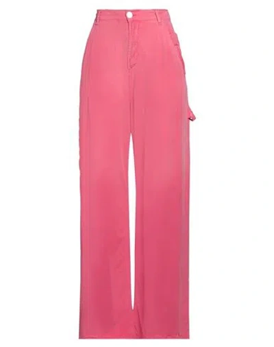 Pinko Woman Pants Fuchsia Size 2 Lyocell