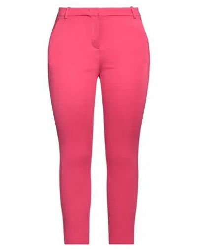Pinko Woman Pants Fuchsia Size 4 Viscose, Polyamide, Elastane