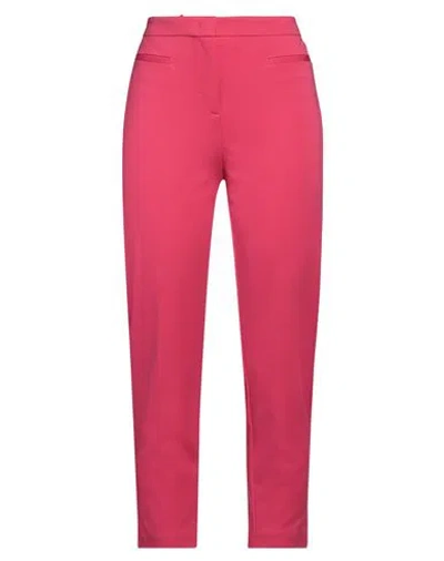 Pinko Woman Pants Fuchsia Size 4 Viscose, Polyamide, Elastane