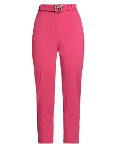 Pinko Woman Pants Fuchsia Size 6 Viscose, Polyamide, Elastane