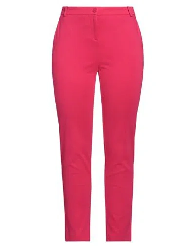 Pinko Woman Pants Fuchsia Size 6 Viscose, Polyamide, Elastane
