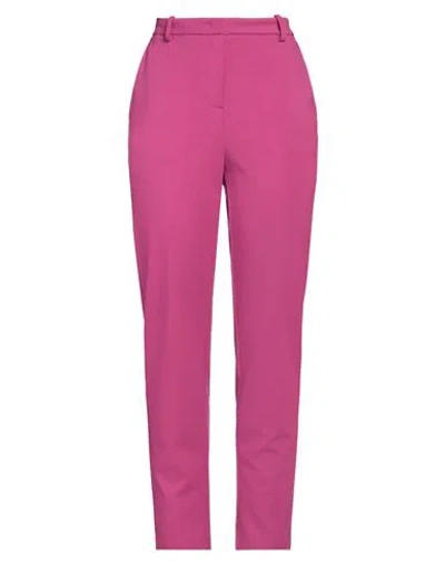 Pinko Woman Pants Fuchsia Size 8 Viscose, Polyamide, Elastane