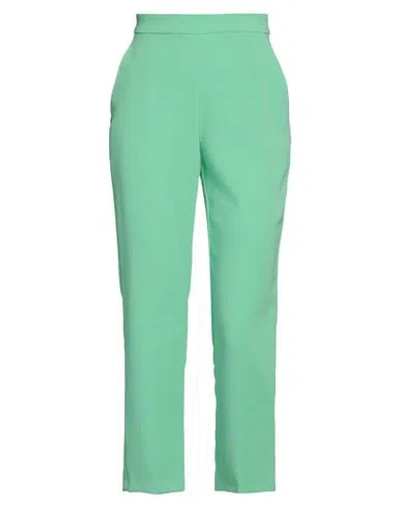 Pinko Woman Pants Green Size 10 Polyester, Elastane