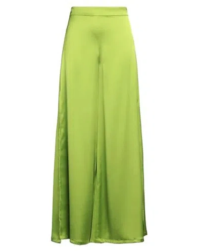 Pinko Woman Pants Green Size 14 Polyester