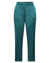 Pinko Woman Pants Green Size 6 Polyester, Elastane