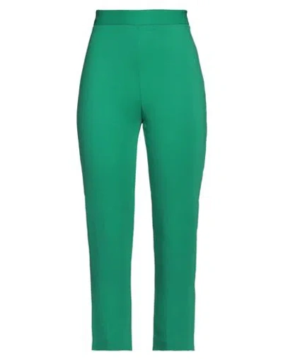 Pinko Woman Pants Green Size 8 Viscose, Elastane