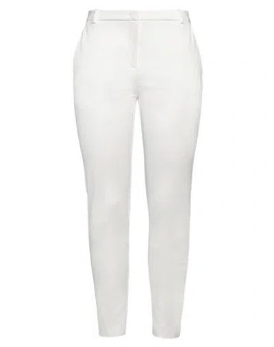 Pinko Woman Pants Ivory Size 8 Viscose, Polyamide, Elastane In White