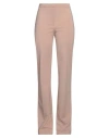 Pinko Woman Pants Light Brown Size 10 Viscose, Polyamide, Elastane In Beige