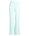 Pinko Woman Pants Light Green Size 10 Polyester, Elastane In Green