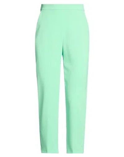 Pinko Woman Pants Light Green Size 2 Polyester, Elastane