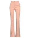 Pinko Woman Pants Light Pink Size 2 Linen, Viscose, Elastane In Pink