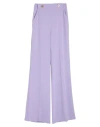 Pinko Woman Pants Lilac Size 4 Polyester, Elastane In Purple
