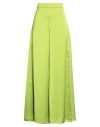 Pinko Woman Pants Lime Green Size 10 Polyester, Elastane In Green