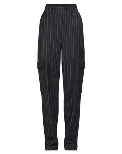Pinko Woman Pants Midnight Blue Size 8 Polyester, Wool, Viscose, Elastane