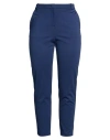Pinko Woman Pants Navy Size 10 Viscose, Polyamide, Elastane In Blue