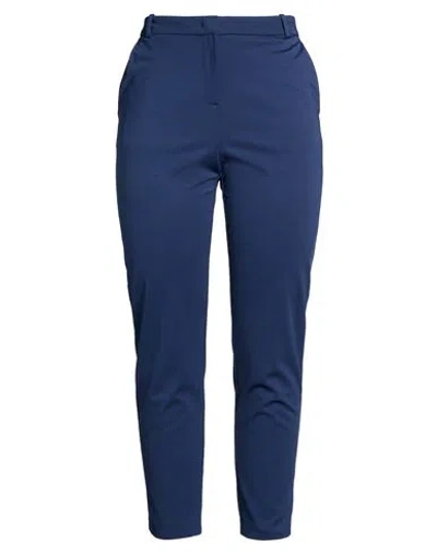 Pinko Woman Pants Navy Size 10 Viscose, Polyamide, Elastane In Blue