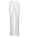 Pinko Woman Pants Off White Size 2 Viscose, Polyamide, Elastane