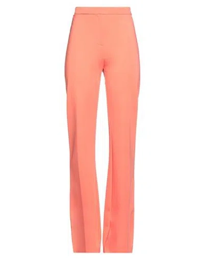 Pinko Woman Pants Orange Size 4 Viscose, Polyamide, Elastane