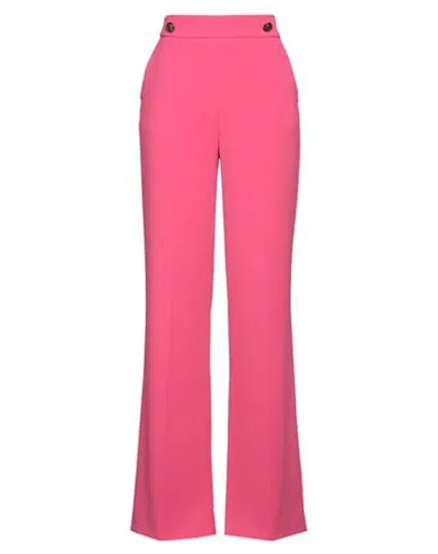 Pinko Woman Pants Pink Size 10 Polyester, Elastane