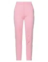 Pinko Woman Pants Pink Size 10 Viscose, Polyamide, Elastane