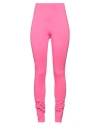 Pinko Woman Pants Pink Size 6 Viscose, Polyamide, Elastane In Magenta