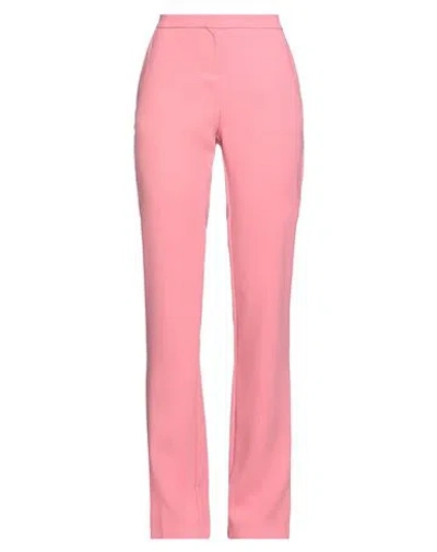 Pinko Woman Pants Pink Size 8 Polyester