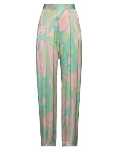 PINKO PINKO WOMAN PANTS PINK SIZE 6 VISCOSE