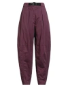 Pinko Woman Pants Plum Size 4 Cotton, Elastane In Brown