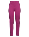 Pinko Woman Pants Plum Size 8 Viscose, Polyamide, Elastane In Purple