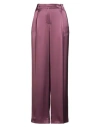 Pinko Belt-loop Casual Pants In Burgundy