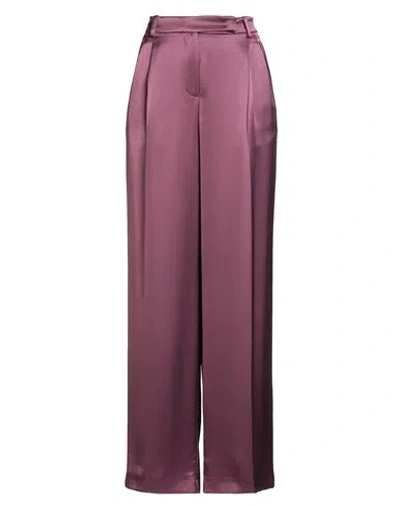 PINKO PINKO WOMAN PANTS PURPLE SIZE 4 ACETATE, POLYESTER