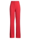 Pinko Woman Pants Red Size 8 Polyester, Elastane