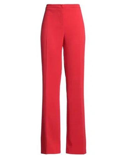 Pinko Woman Pants Red Size 8 Polyester, Elastane In Red